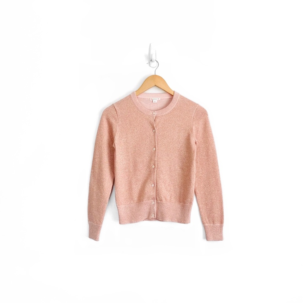Crewcuts NWT Metallic Casey Cardigan